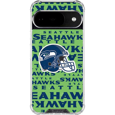 NFL Seattle Seahawks - Blast Green Google Pixel 10 Clear Case